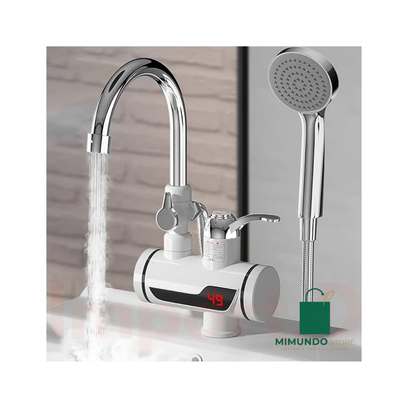 Grifo Calentador Eléctrico con Ducha